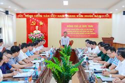 Bí thư Tỉnh ủy Lê Đức Thái: Tháo gỡ điểm nghẽn, tạo động lực mới cho phát triển nông nghiệp và môi trường