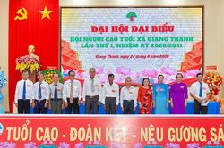 Đại hội Hội Người cao tuổi hai xã Giang Thành và Vĩnh Điều
