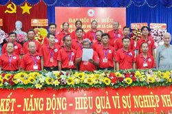 Đại hội đại biểu Hội Chữ thập đỏ xã Cần Đăng lần thứ I