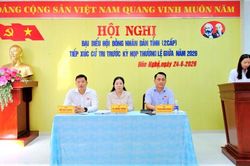 Tổ Đại biểu số 19 HĐND tỉnh An Giang tiếp xúc cử tri tại xã Hòn Nghệ