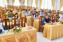 Phường Thới Sơn thống nhất phương án sắp xếp các khóm và sáp nhập trường học