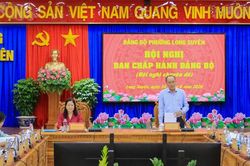 Hội nghị chuyên đề Ban Chấp hành Đảng bộ phường Long Xuyên