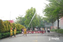 Huấn luyện phòng cháy cho lực lượng tại chỗ