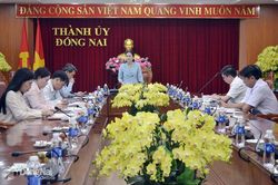 Giao ban các cơ quan khối Đảng thành phố Đồng Nai về thực hiện nhiệm vụ quý II-2026
