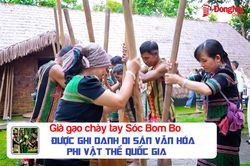[Video] Trải nghiệm tiếng chày trên Sóc Bom Bo