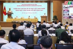 Điểm tin trưa: Thủ tướng yêu cầu tháo gỡ điểm nghẽn để thúc đẩy khoa học công nghệ