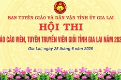 B&aacute;o v&agrave; PTTH Gia Lai sẽ livestream Hội thi B&aacute;o c&aacute;o vi&ecirc;n, Tuy&ecirc;n truyền vi&ecirc;n giỏi năm 2026
