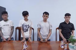 Bắt 4 đối tượng tổ chức sử dụng trái phép chất ma túy