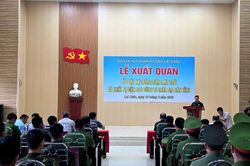 Lễ xuất quân lắp đặt hệ thống điện mặt trời cho hộ nghèo tại xã Tủa Sín Chải