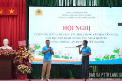 Tuyên truyền hưởng ứng Ngày Quốc tế phòng, chống lạm dụng ma túy