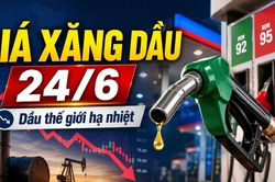 Giá xăng dầu hôm nay 24/6: Trong nước ổn định, thế giới hạ nhiệt