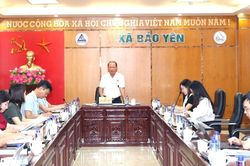 Đo&agrave;n đại biểu Quốc hội tỉnh khảo s&aacute;t tại x&atilde; Bảo Y&ecirc;n