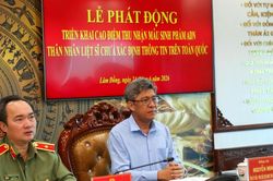 Bộ Công an phát động cao điểm thu nhận mẫu sinh phẩm ADN thân nhân liệt sĩ