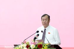 Ph&aacute;t biểu khai mạc của đồng ch&iacute; L&ecirc; Quốc Chỉnh, Ph&oacute; B&iacute; thư Tỉnh ủy, Chủ tịch HĐND tỉnh tại Kỳ họp thường lệ giữa năm 2026 - HĐND tỉnh kh&oacute;a XVI, nhiệm kỳ 2026-2031