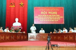 Xã Đồng Thái diễn tập phòng, chống thiên tai, ứng phó bão mạnh, siêu bão năm 2026