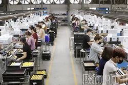 Dòng vốn FDI mở lối chuyển dịch lao động