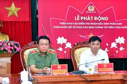 Triển khai cao điểm thu nhận mẫu sinh phẩm ADN thân nhân liệt sĩ chưa xác định thông tin trên toàn quốc