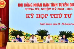 Phiên trù bị Kỳ họp thứ tư HĐND tỉnh Tuyên Quang khóa XX