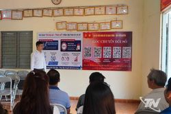 Bạch Thông đẩy mạnh chuyển đổi số từ chi bộ, thôn bản