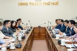 Thành phố Huế mở rộng hợp tác với các tập đoàn kinh tế lớn từ Trung Quốc