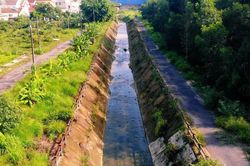 90 ngày tăng tốc hoàn thành hạ tầng thoát nước suối Nước Trong gần sân bay Long Thành