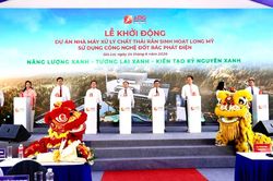 Gia Lai khởi động nhà máy đốt rác phát điện gần 1.600 tỷ đồng