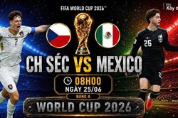 Nhận định, dự đo&aacute;n tỷ số CH S&eacute;c vs Mexico (8h ng&agrave;y 25/6), bảng A World Cup 2026