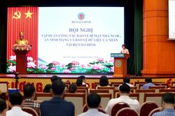Bộ Tài chính tập huấn công tác bảo vệ bí mật nhà nước, an ninh mạng và bảo vệ dữ liệu cá nhân