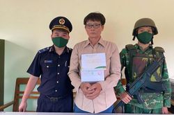 Hải quan cửa khẩu Lóng Sập bắt giữ đối tượng vận chuyển ma túy qua biên giới
