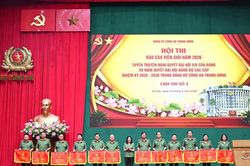 B&aacute;o c&aacute;o vi&ecirc;n Cụm thi số 3 tranh t&agrave;i bằng bản lĩnh, tr&iacute; tuệ