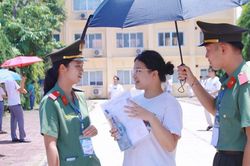 35 thí sinh được tuyển thẳng vào các học viện, trường CAND