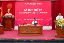 Khai mạc kỳ họp giữa năm HĐND xã Bình Minh