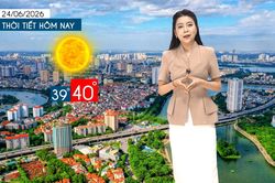 Dự báo thời tiết tối | 24/06/2026