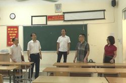 Đoàn kiểm tra số 1 kiểm tra công tác chuẩn bị Kỳ thi tuyển sinh lớp 10 THPT năm học 2026 2027 tại Quảng Uyên