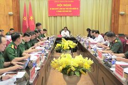 Đảng ủy Qu&acirc;n sự tỉnh ra nghị quyết l&atilde;nh đạo thực hiện nhiệm vụ 6 th&aacute;ng cuối năm 2026