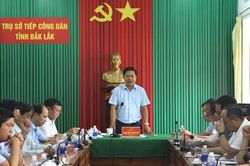 Tăng cường tránh nhiệm người đứng đầu trong tiếp công dân, giải quyết khiến nại, tố cáo