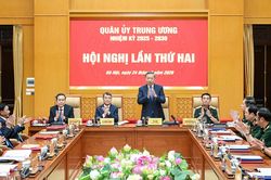 Tổng Bí thư, Chủ tịch nước Tô Lâm chủ trì Hội nghị Quân ủy Trung ương