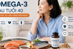 Người trên 40 tuổi có cần uống omega-3 mỗi ngày?