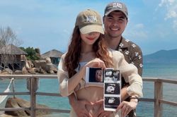 Vợ cầu thủ Đức Huy có bầu con đầu lòng