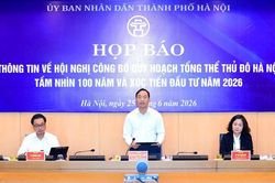 Hà Nội sẽ công bố Quy hoạch tổng thể Thủ đô tầm nhìn 100 năm vào tuần tới