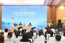 Thông điệp nuôi dưỡng hòa bình, kiến tạo tương lai bền vững