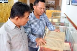 Bảo tồn thư tịch cổ của người Chăm - loại h&igrave;nh tư liệu đặc biệt qu&yacute; hiếm