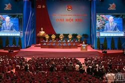 Khai mạc trọng thể Đại hội đại biểu toàn quốc Đoàn Thanh niên Cộng sản Hồ Chí Minh lần thứ XIII