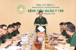 Bệnh viện Qu&acirc;n y 103 tiếp tục nghi&ecirc;n cứu, tối ưu h&oacute;a c&aacute;c quy chế, quy tr&igrave;nh nghiệp vụ để triển khai hồ sơ bệnh &aacute;n điện tử