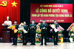 Quân khu 5 công bố quyết định thành lập Tiểu đoàn Phương tiện không người lái
