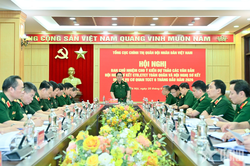 Đại tướng Nguyễn Trọng Nghĩa chủ trì Hội nghị Ban Chủ nhiệm Tổng cục Chính trị