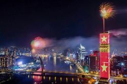 16 điểm bắn ph&aacute;o hoa dịp kỷ niệm 50 năm th&agrave;nh phố mang t&ecirc;n B&aacute;c