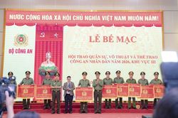 Công an tỉnh Đắk Lắk giành giải Nhất tại Hội thao quân sự, võ thuật và thể thao CAND khu vực III