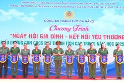 Ngày hội gia đình Công an TP Đà Nẵng: Lan tỏa yêu thương, vun đắp hậu phương vững chắc