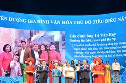 Lan tỏa giá trị gia đình văn hóa, góp phần xây dựng Thủ đô hạnh phúc